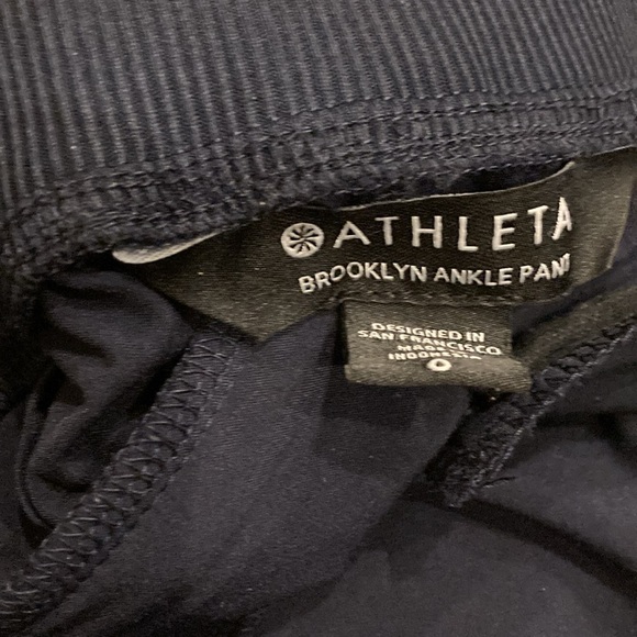 Athleta | EUC Brooklyn Pull On Pant Navy Size 0 - Picture 3 of 5
